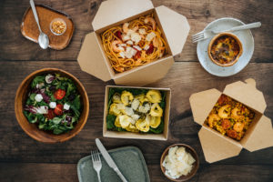 Corporate catering for your return to work