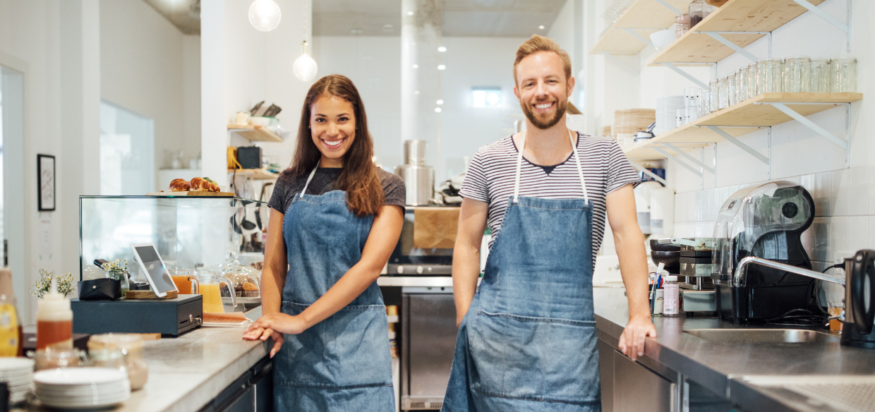 employees who are happy because their employer found ways to minimizing restaurant employee turnover