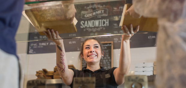an independent restaurant owner has found a way to increase her restaurant sales with a hybrid business model