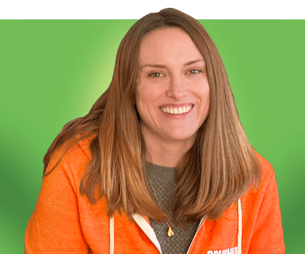 Grubhub Driver delivering with food safety best practices