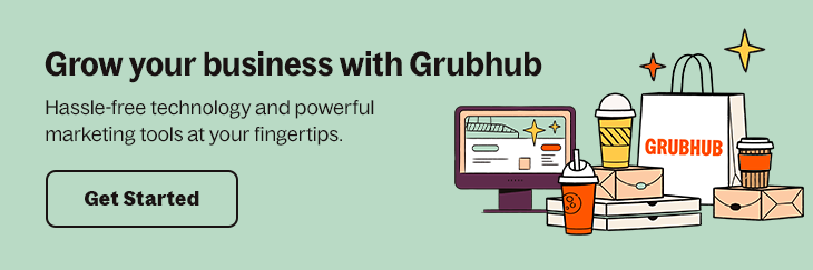 Sign up with Grubhub for Restaurants